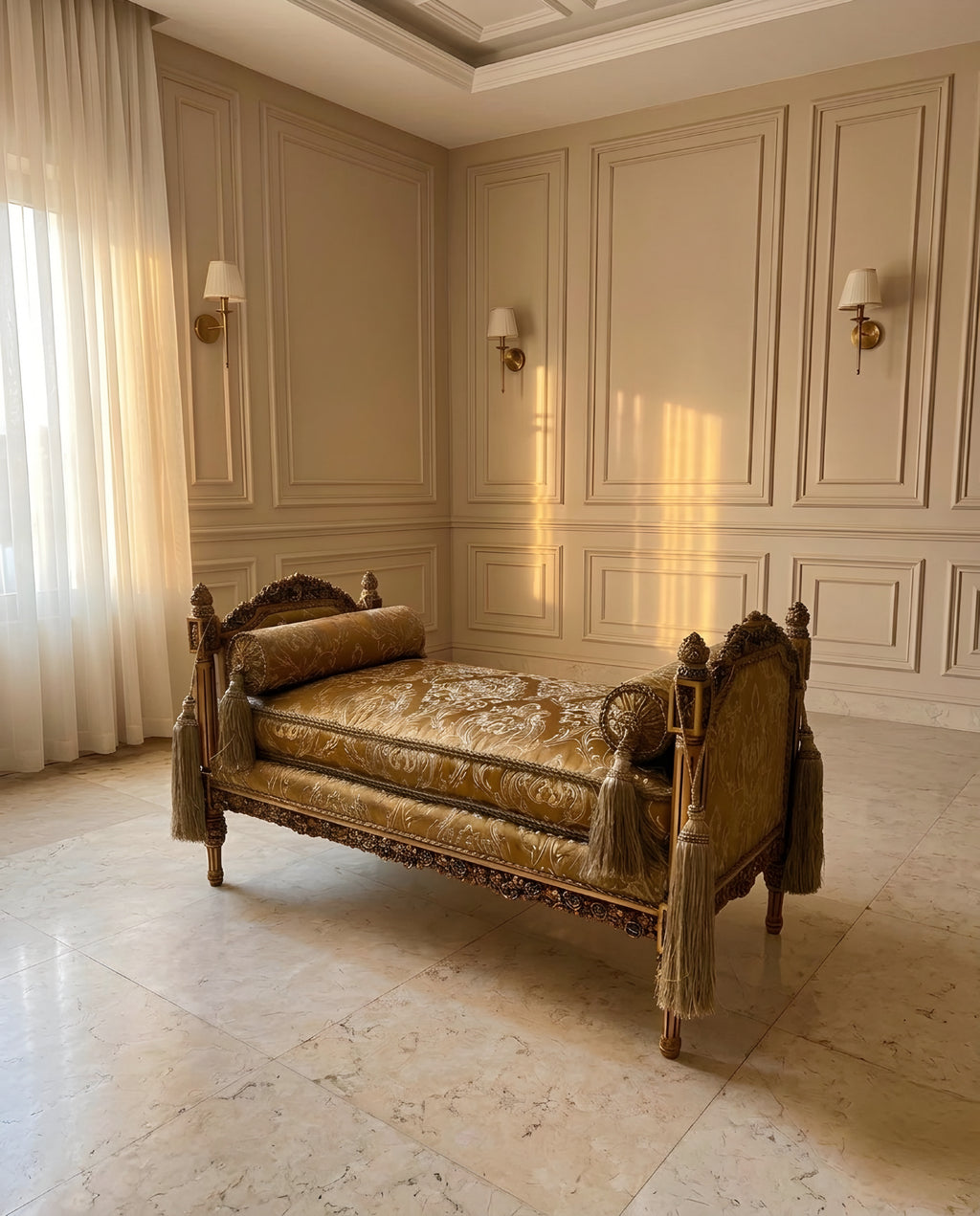 Louis XVI Style Banquette