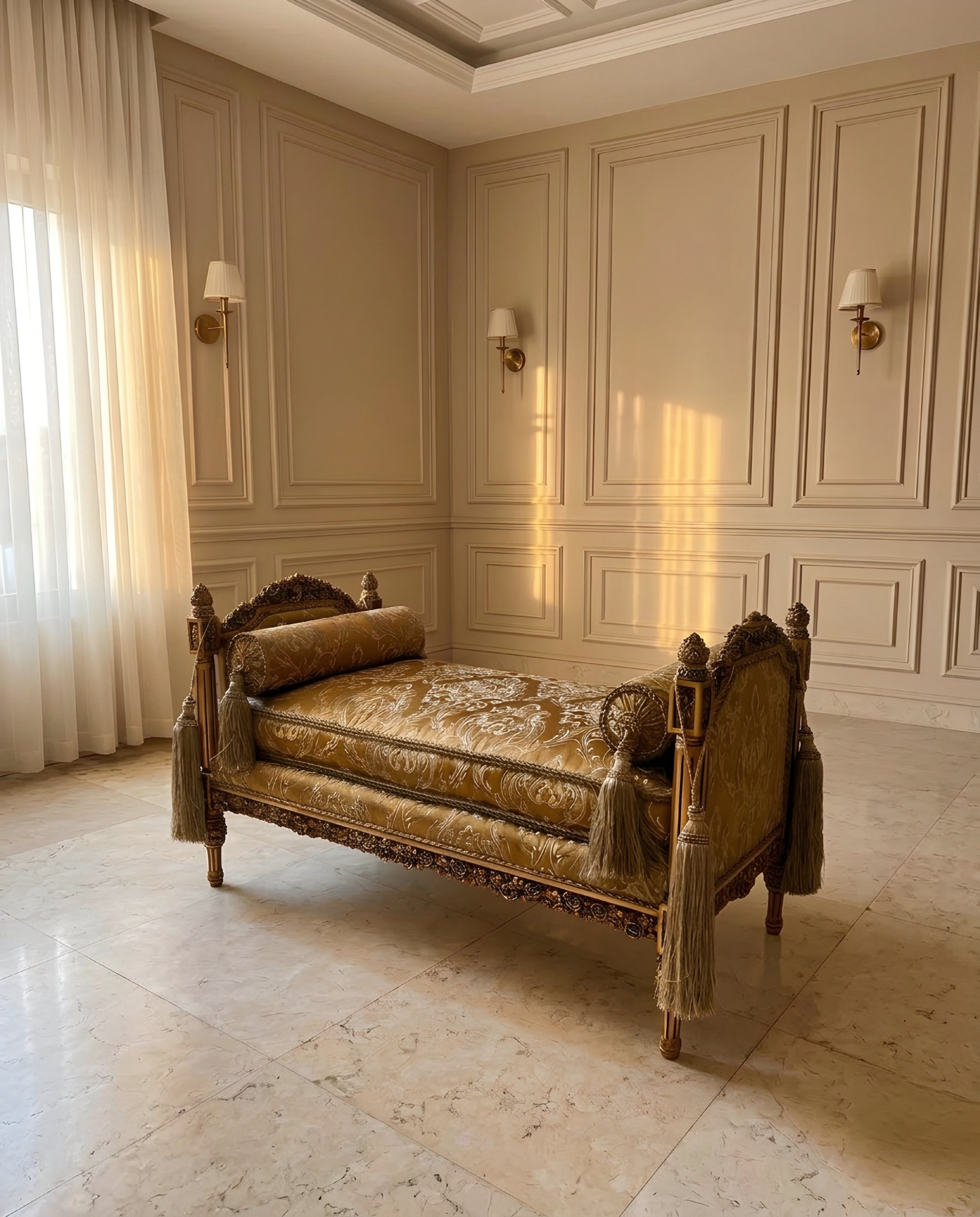 Louis XVI Style Banquette